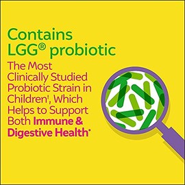 Culturelle Culturelle Kids Chewable Daily Probiotic for Kids, Ages 3+, 30 Count, #1 Pediatrician-Recommended Brand, Natural Berry Flavored Daily Probiotics for Digestive Health, Oral Care & Immune Support