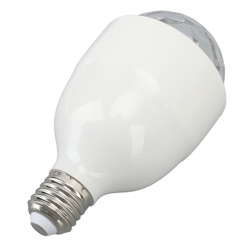 Disco Ball Lamp Bulb E27 Sound Activated Remote Control RGB