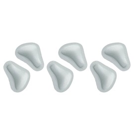 Pedag T-form | German Made | Metatarsal Pads | Anatomically Correct | Metatarsal Arch Support | Vegetable Tan Leather | Self Adhesive | White | Size Med, Fits EU 38-40 / US Women 8-10 / US Men 7 | 3 Pair