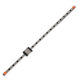 Linear Slide Rail Guide, 1 Piece LML7B Steel 200 mm 300 mm 500 mm Portable High Precision Miniature Linear Guide for Most Automatic Devices (300 mm)