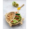 bamboo bamboo Baby Plate, Children's Plate, Children's Tableware with Suction