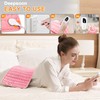 Deepsoon Heating Pad,Electric Heating Pads for Back,Neck,Abdomen,Moist Heating Pad for