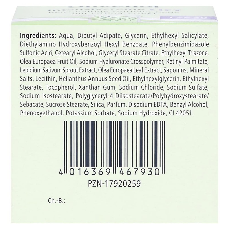 Olive Oil Intensive Cream Lift SPF 30 50 ml