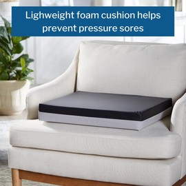 McKesson Seat Cushion for Wheelchairs and Office Chair, Foam, 20 in x 16 in x 3 in, 5 Count