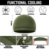 Haysandy 6 Pcs Cooling Skull Cap Motorcycle Helmet Liner Men