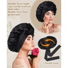 100% Mulberry Silk Bonnet for Sleeping Women Silk Hair Bonnet