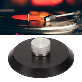Disc Stabilizer Records Weight Turntable LP Clamp Vibration Damper POM, Keep Stable, Excellent Sound, Universal for 50Hz/60Hz