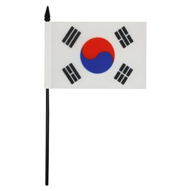 AZ FLAG - Table Flag South Korea - 15 x 10 cm - Korean Table Flag 10 x 15 cm - Flags