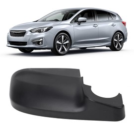 Lower Mirror Cover Cap Black Shockproof Rearview Mirror Lower Trim Covers Replacement for Subaru Impreza Legacy Outback Ascent (Left: 91054FL20A)