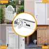 GEMASP Sliding Door Lock, 90 Degree Door Hasp Latch Lock,