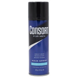 Consort Extra Hold Hair Styling Spray 8.3 Oz Unscented Fast Drying for All Hair Types