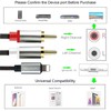 DUOYUTING RCA Audio Cable, iOS Phone to 2 Male RCA