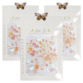 Aurora Ice Nail Stone Set, KN-S2036, 3 pieces / 오로라 얼음 네일 스톤 세트, KN-S2036, 3개