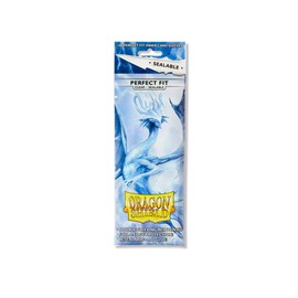 Dragon Shield 100 Standard Size Clear Resealable Sleeves (2 Packs)
