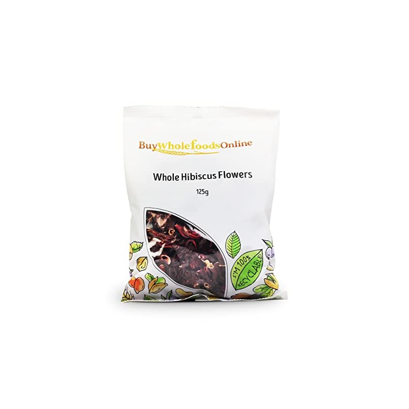 Hibiscus Flowers Whole Petals 125g (BWFO)