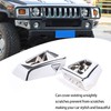 Lcojicep Car Replacement Trim Front Bumper Side Cover Trim Kit