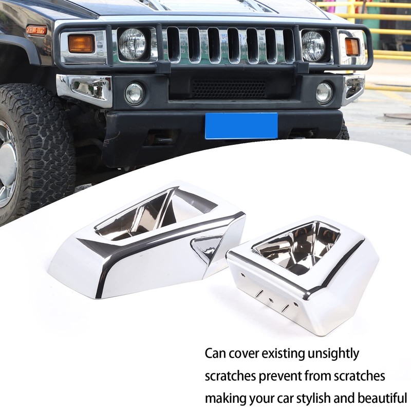 Lcojicep Car Replacement Trim Front Bumper Side Cover Trim Kit