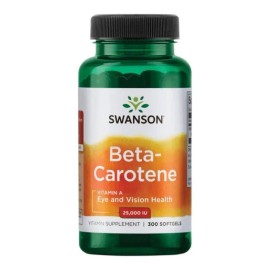 Beta Caroteno Pro Vitamina A 300 Capsulas 7500mcg Eg Y3