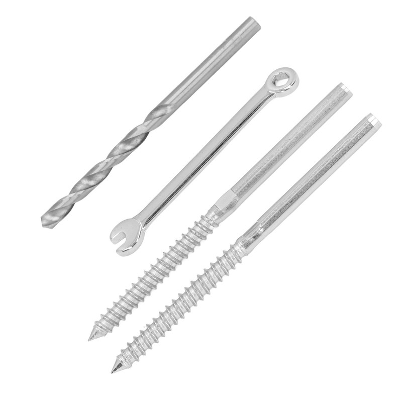 Swage Lag Screw Stainless Steel Left Right Thread Cable Railing