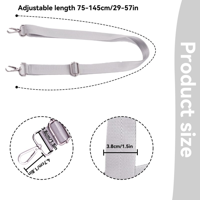 Shoulder Strap for Shoulder Bag, Adjustable Bag Strap, Shoulder Strap