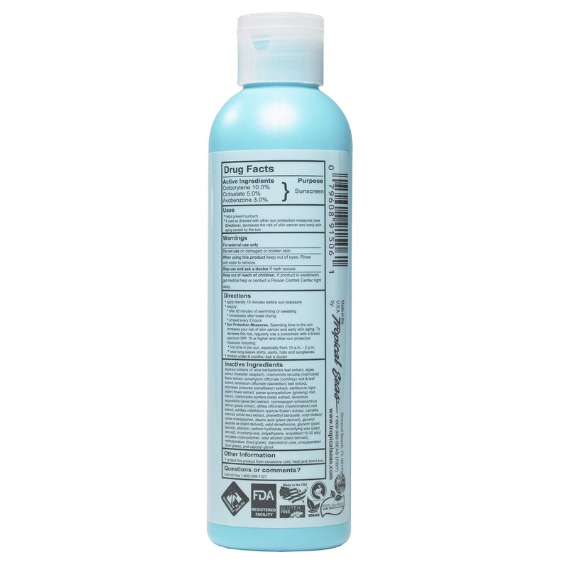 Tropical Seas - LAND SHARK - Sunscreen SPF 50, Fragrance