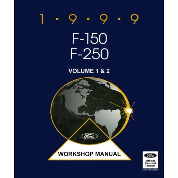 1999 Ford F150 & F250 Factory Service Shop Manual, 2