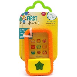 The First Years Juguete de Teléfono Didáctico con Sonido, color Naranja