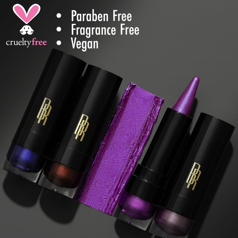 Black Radiance Metalicious Metallic Lipstick Lip Sculptor Gold Star