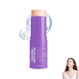 Blsamo Multivitamnico de Calcio, Blsamo Multivitamnico 3 en 1 en Barra, Crema Reparadora y Regeneradora de Arrugas, Antiedad, Reafirmante e...        