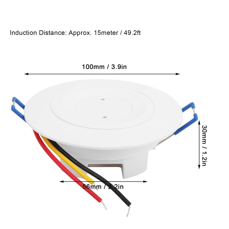 Microwave Sensor Switches Radar Induction Control Equipment TDL-9961J 3.7GHz AC85‑