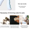 ZB.soar Pet Nail Clippers, Avoid Nails Flying Everywhere, Transparent Nail