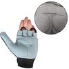 Globaleather Gel Pad Lite Wheelchair Gloves - Silver (Small) -