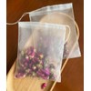 Insiswiner 50Pcs Empty Pyramid Nylon Tea Bags Mesh Tea Infuser
