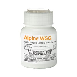 BASF Alpine WSG Water Soluble Granule Insecticide, Indoor Outdoor Pest Control for Ants, Flies, Bed Bugs, German Cockroach, 200 Grams