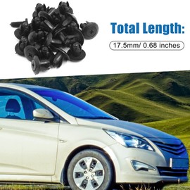 A ABSOPRO Screw Rivet Fastener Retainer Car Parts Panel Trim Clip (Set of 20)