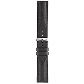 MORELLATO Synthetic Leather Watch Strap Waterproof RACE Lace, Black x White, Replacement Tool Included