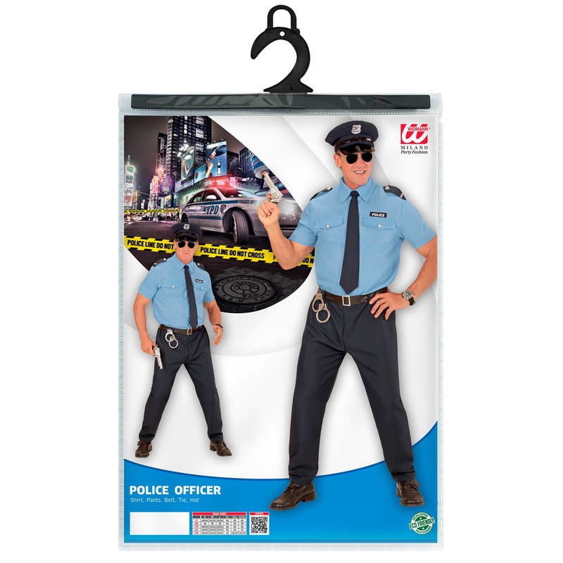 Widmann 1643 ? Policeman, Light Blue/Blue, Size XL