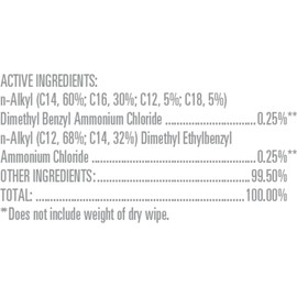 Clorox Clinical Germicidal Wipes Hospital Disinfectant, Non-bleach, 75 Wet Wipes, Pack of 2