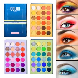 Beauty Glazed 72 Colours Eyeshadow Shimmer and Matt Highly Pigmented All-In-One Eyeshadow Palette Glitter Pearlescent Nude Eyes Cosmetic Makeup Palette