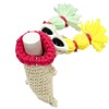macaroni edge Mascot Lip Case Monster Key Chain Lip Cover