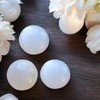 Selenite Sphere Ball Selenite Crystal Tumble Stone Natural Healing Spiritual