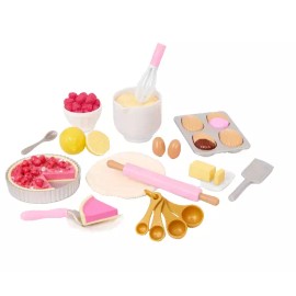 Our Generation NEW Our Generation Tasty Pastry Dessert Play Food Baking Set for 18'' Doll NIB