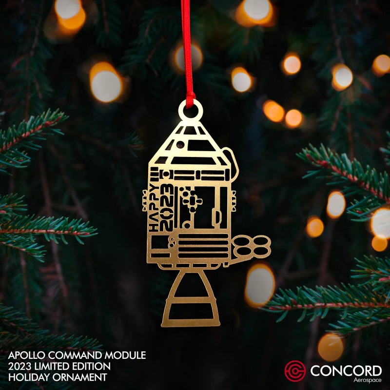 APOLLO COMMAND MODULE 2023 LIMITED EDITION TREE ORNAMENT