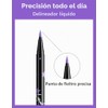 Erinde Rose Delineador Líquido Waterproof, Lápiz de Ojos Metálico, #212
