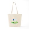 CafePress Sprinkler Play Tote Bag Reusable Natural Beige Canvas Shopping