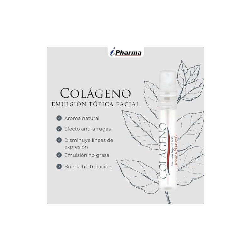 Colgeno Emulsin Tpica 50 ml ayuda a reducir lineas de
