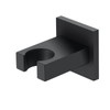 WRKMH Hand Shower Holder Black Brass Shower Head Holder Wall