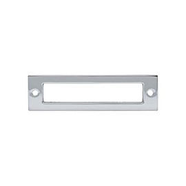 Top Knobs - TK924PC - Hollin Backplate - Polished Chrome - Lynwood Collection