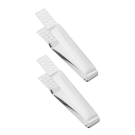 iplusmile 2Pcs Stainless Steel Tea Bag Tongs Heat Resistant Multi Function Squeezer for Tea Bags Food and Easy to Use Kitchen Tool for and Herbal Tea