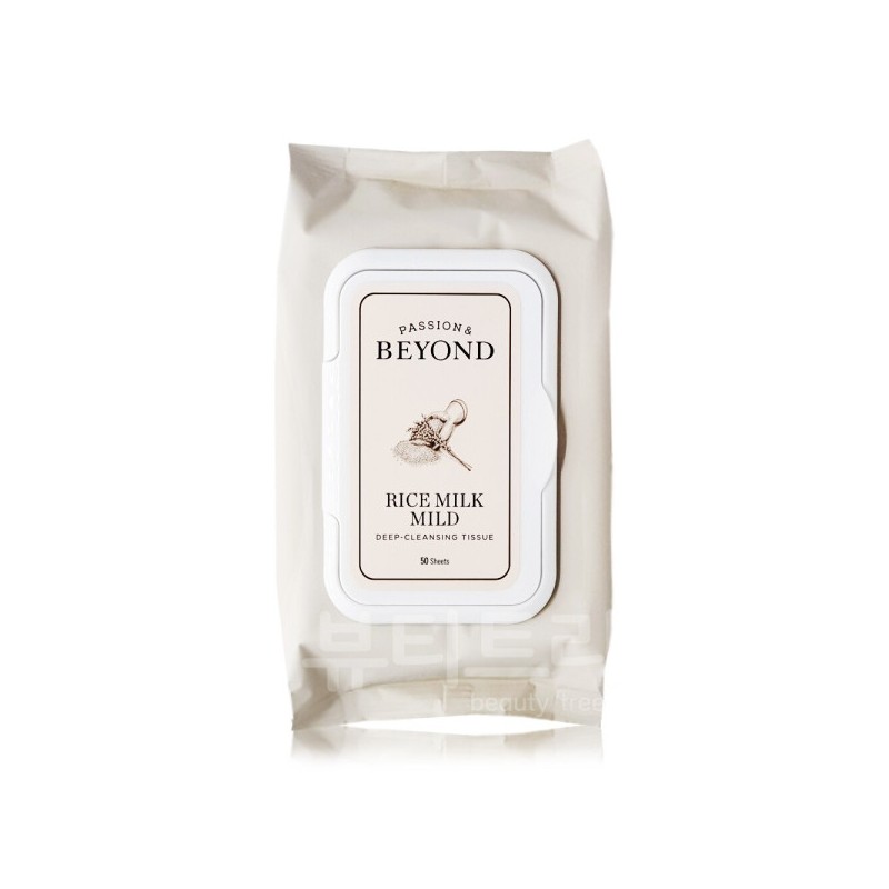 Beyond Rice Milk Mild Deep Cleansing Tissues 50 Sheets /
